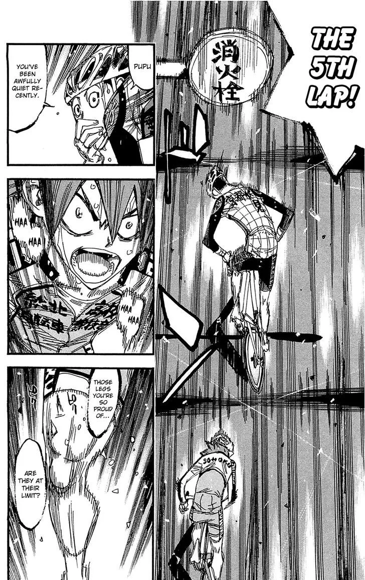 Yowamushi Pedal Chapter 253 page 14