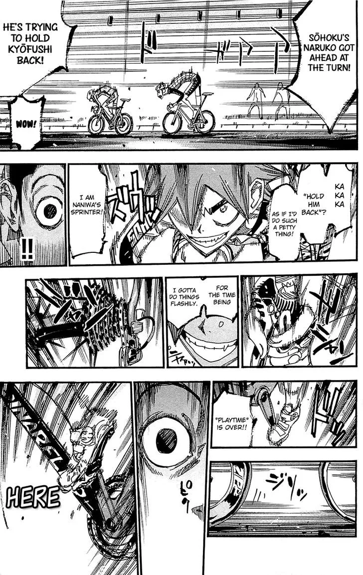 Yowamushi Pedal Chapter 253 page 17