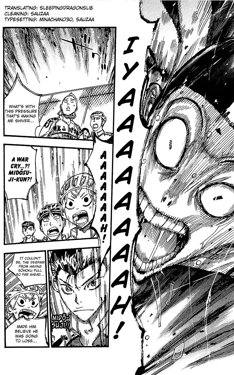 Yowamushi Pedal Chapter 254 page 5