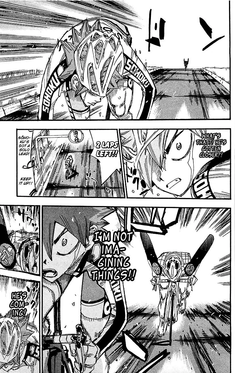 Yowamushi Pedal Chapter 254 page 13