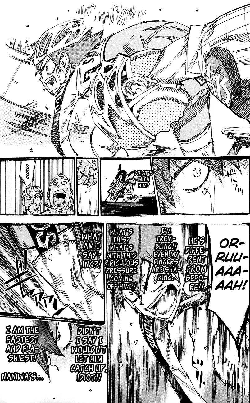 Yowamushi Pedal Chapter 254 page 15