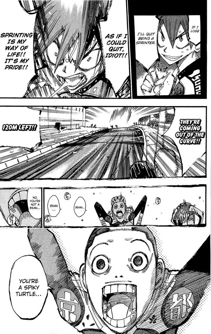 Yowamushi Pedal Chapter 255 page 11