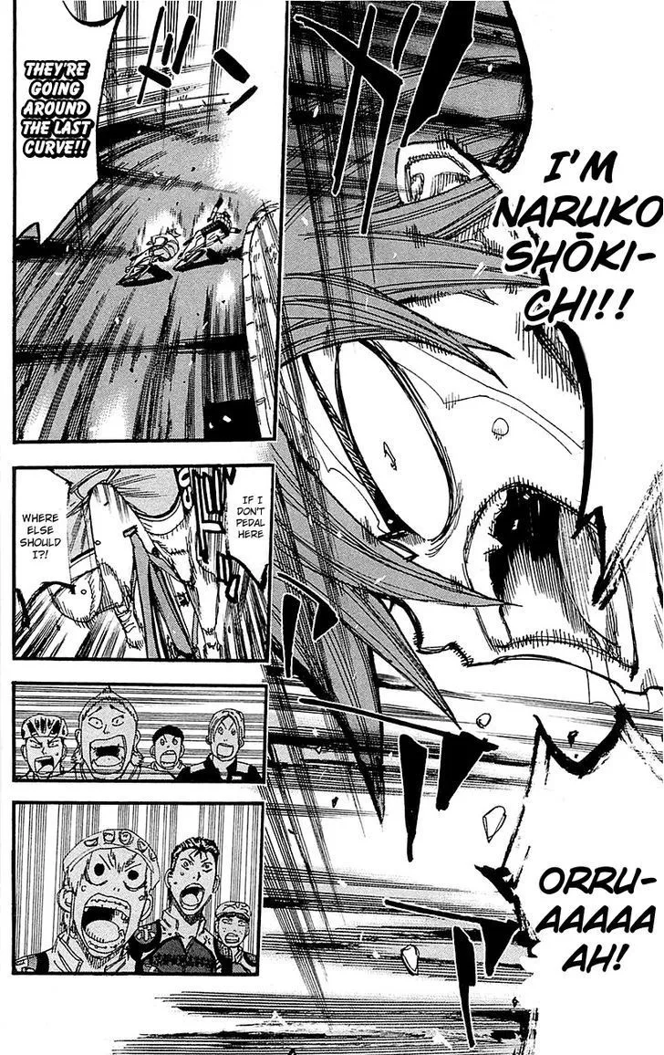 Yowamushi Pedal Chapter 255 page 10