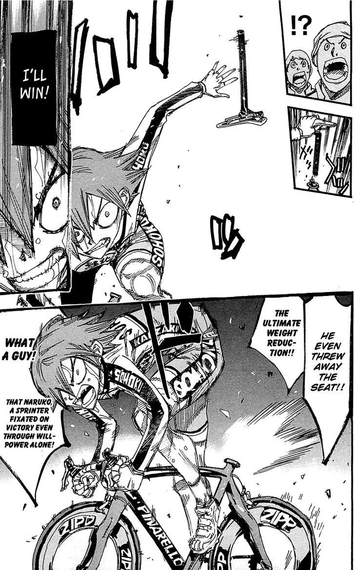Yowamushi Pedal Chapter 255 page 9