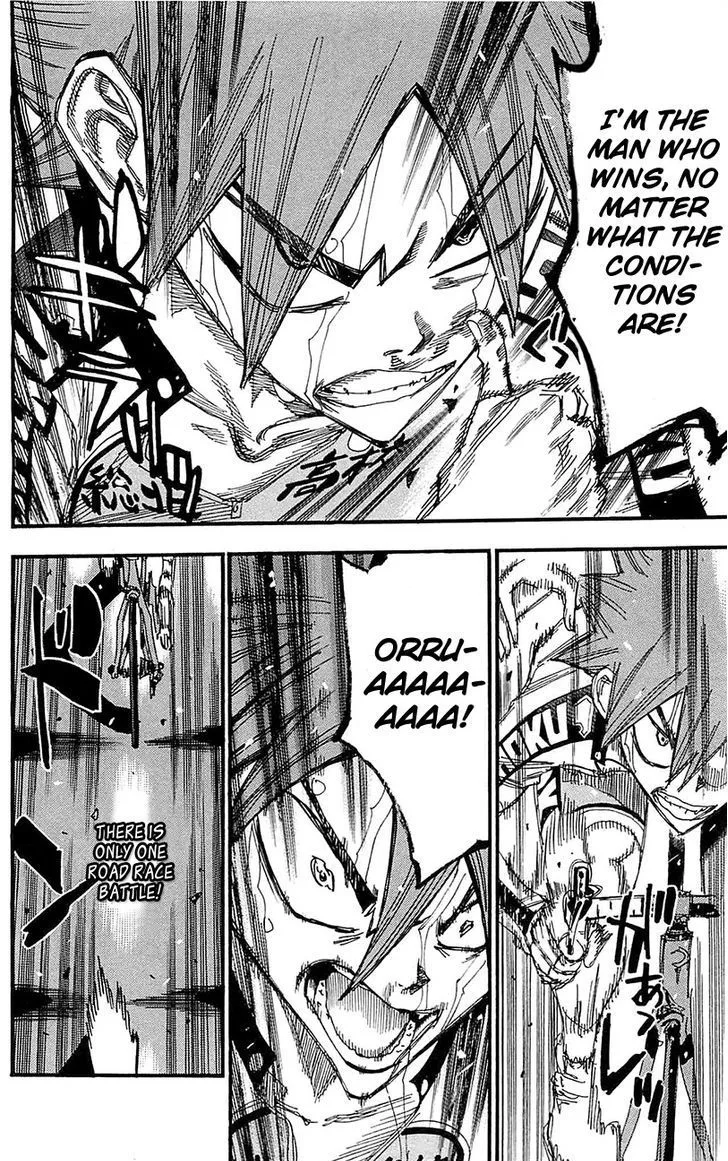 Yowamushi Pedal Chapter 255 page 4