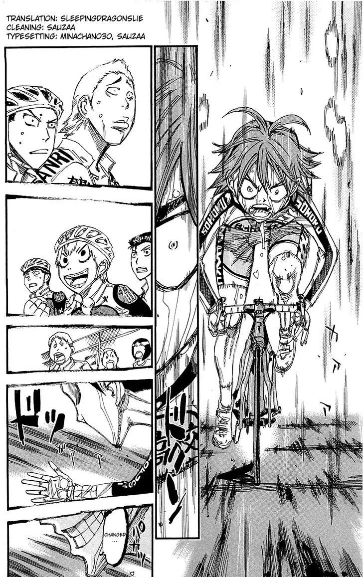 Yowamushi Pedal Chapter 255 page 13