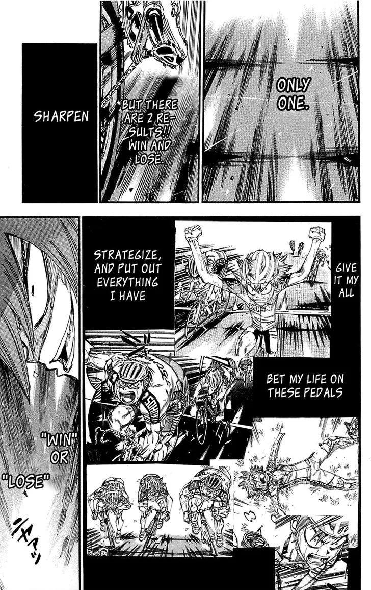 Yowamushi Pedal Chapter 255 page 5