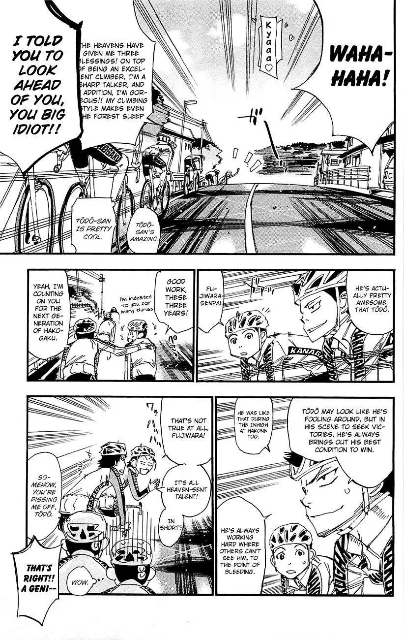 Yowamushi Pedal Chapter 256 page 5