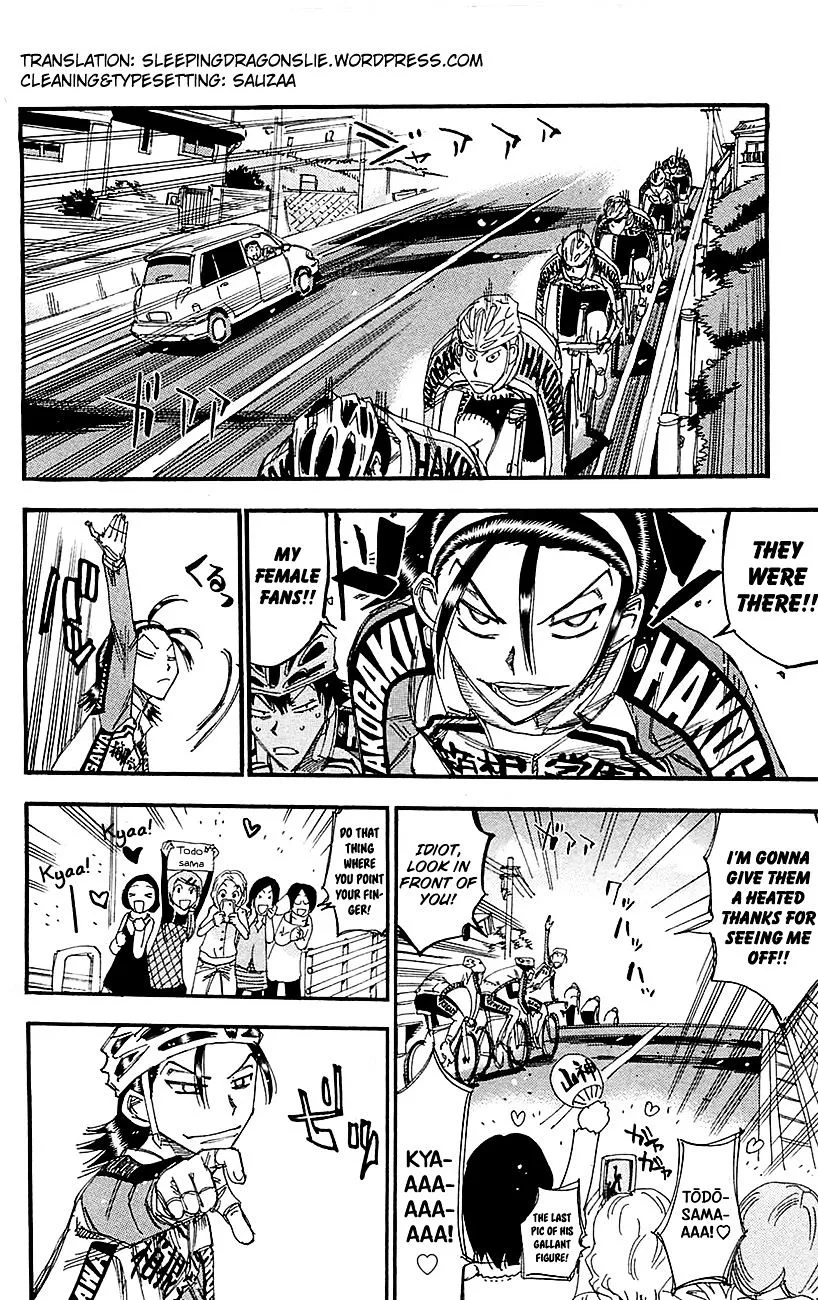 Yowamushi Pedal Chapter 256 page 4