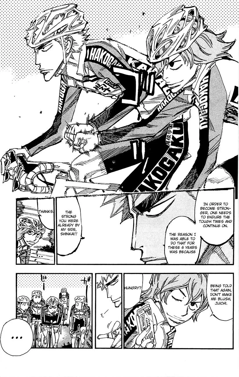 Yowamushi Pedal Chapter 256 page 7