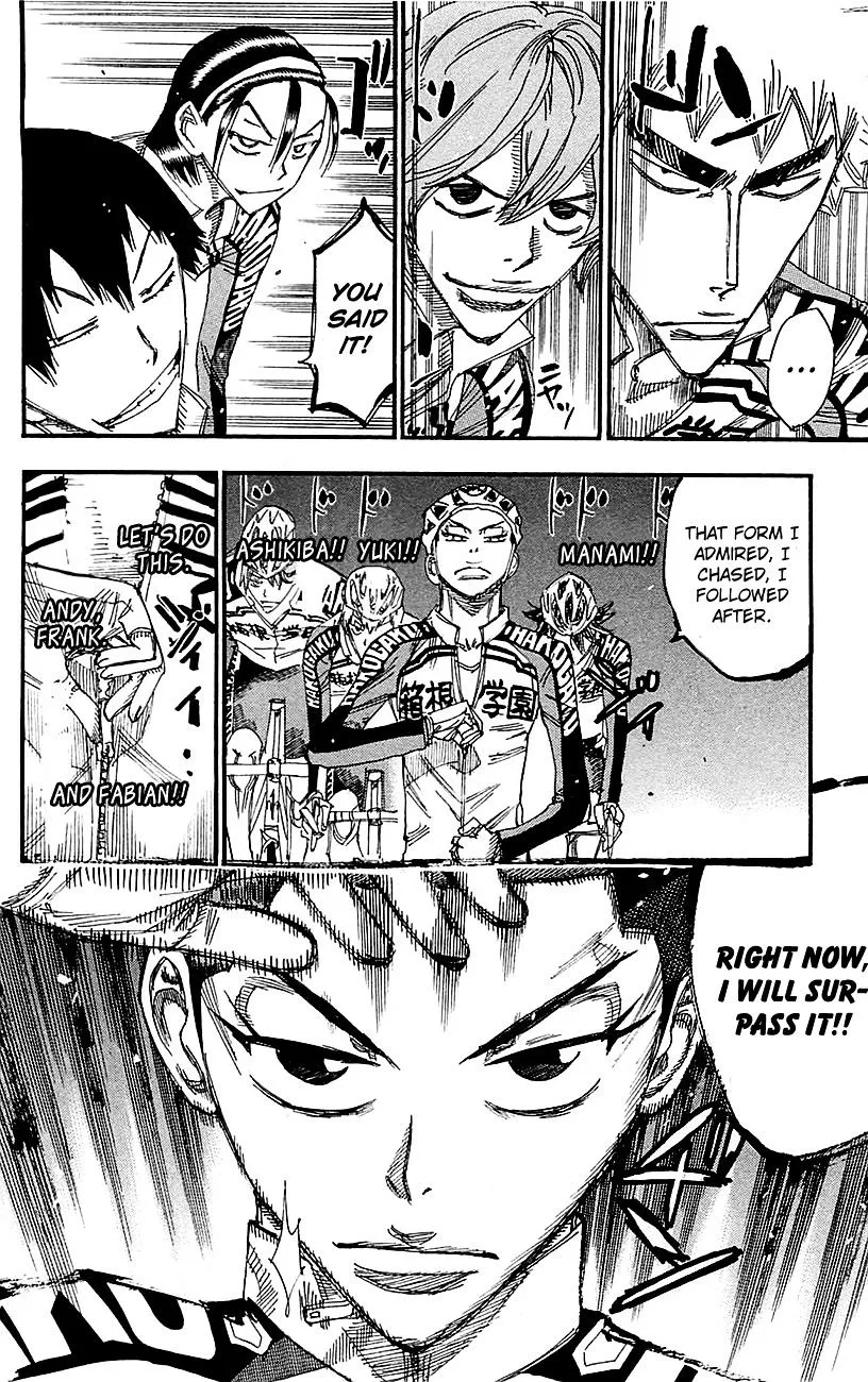 Yowamushi Pedal Chapter 256 page 16