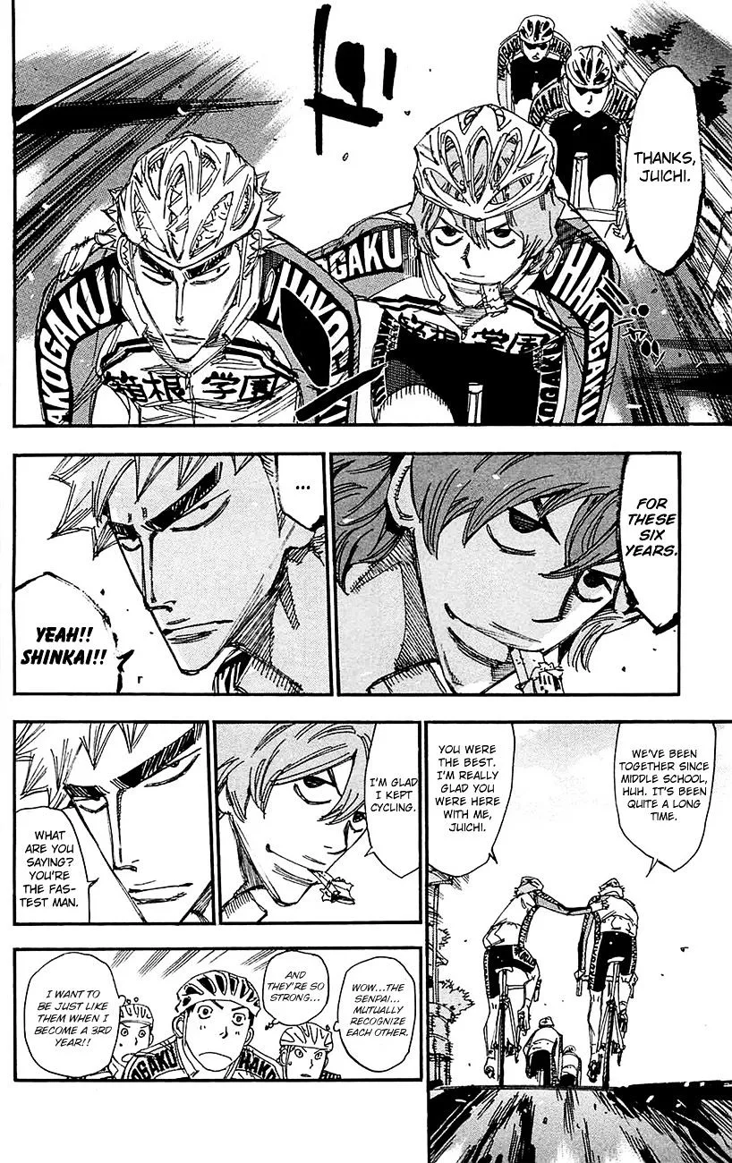 Yowamushi Pedal Chapter 256 page 6