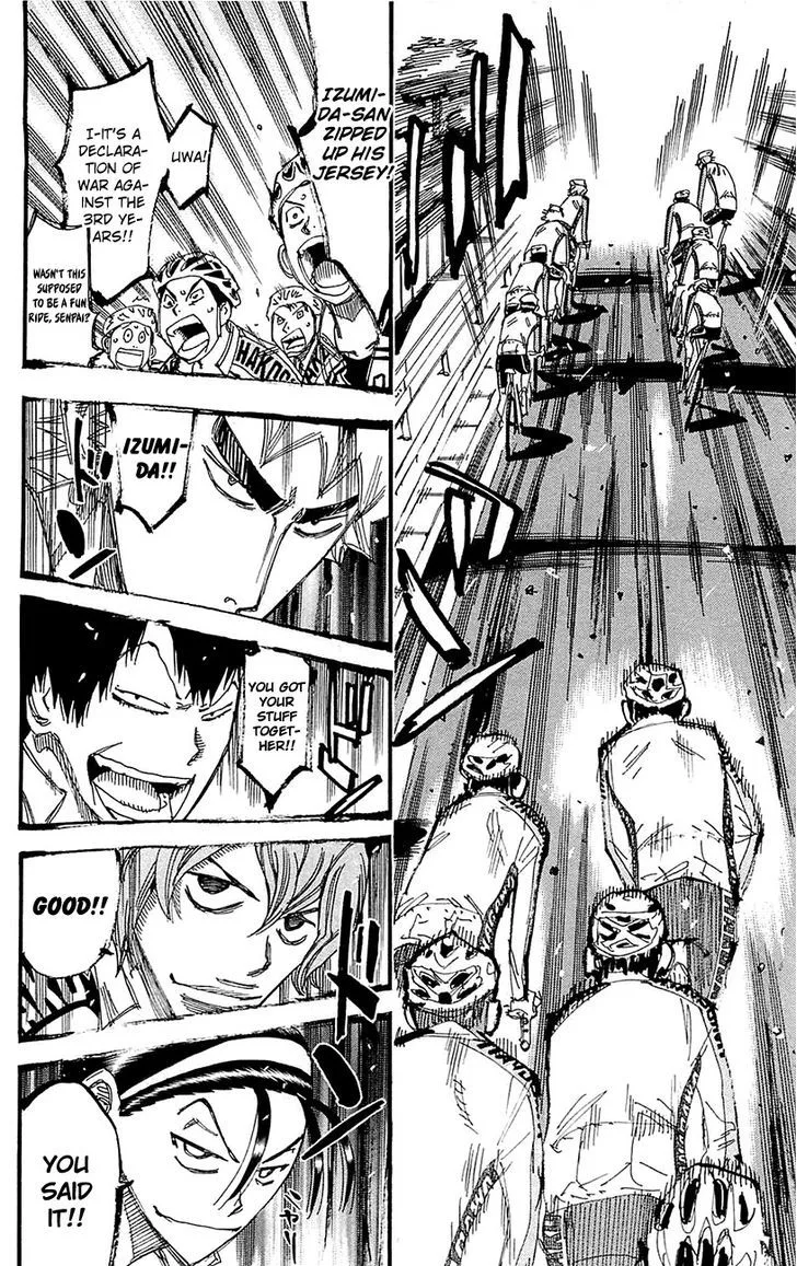 Yowamushi Pedal Chapter 257 page 2