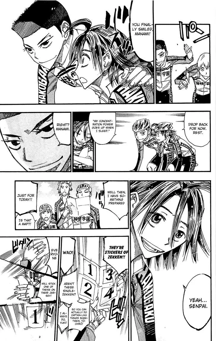 Yowamushi Pedal Chapter 257 page 14
