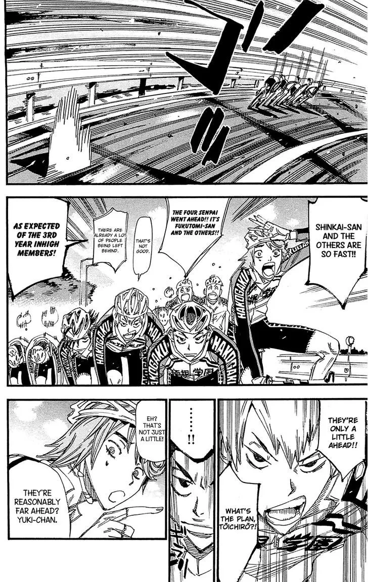 Yowamushi Pedal Chapter 257 page 7