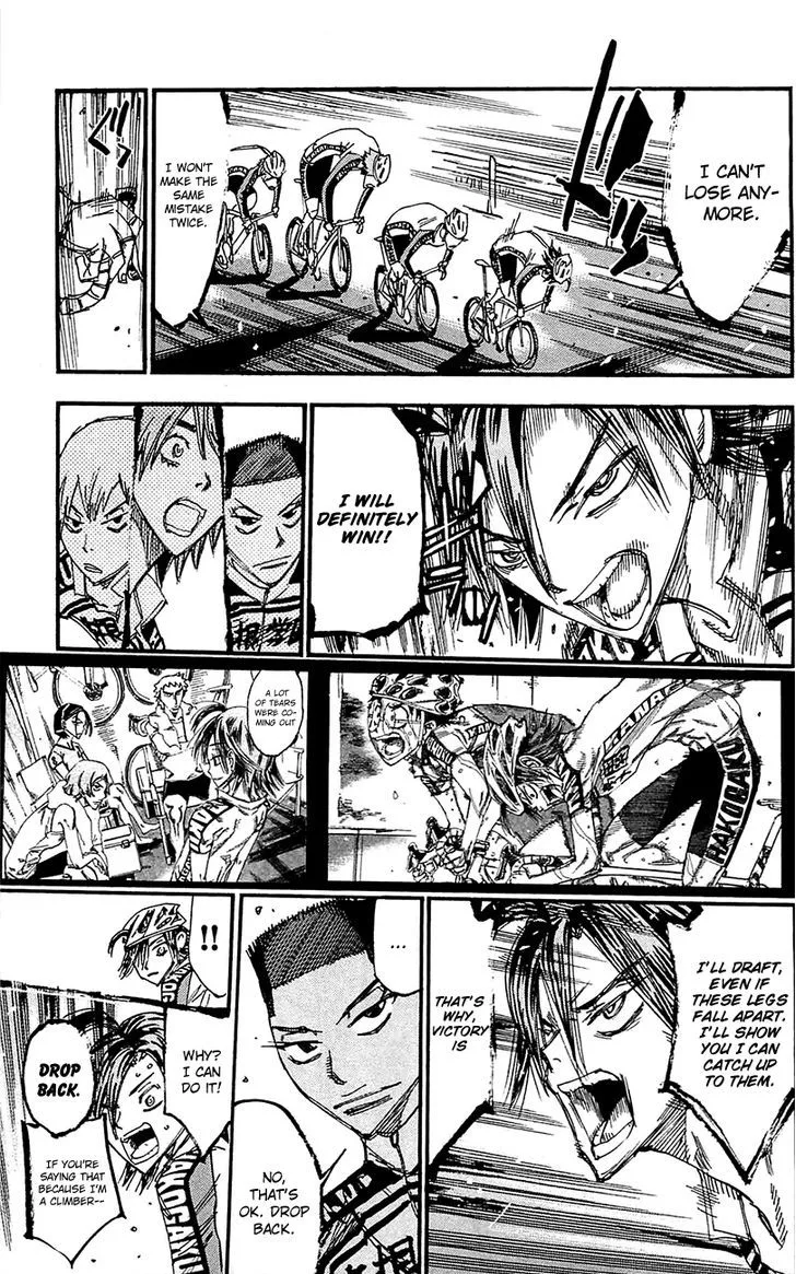 Yowamushi Pedal Chapter 257 page 10