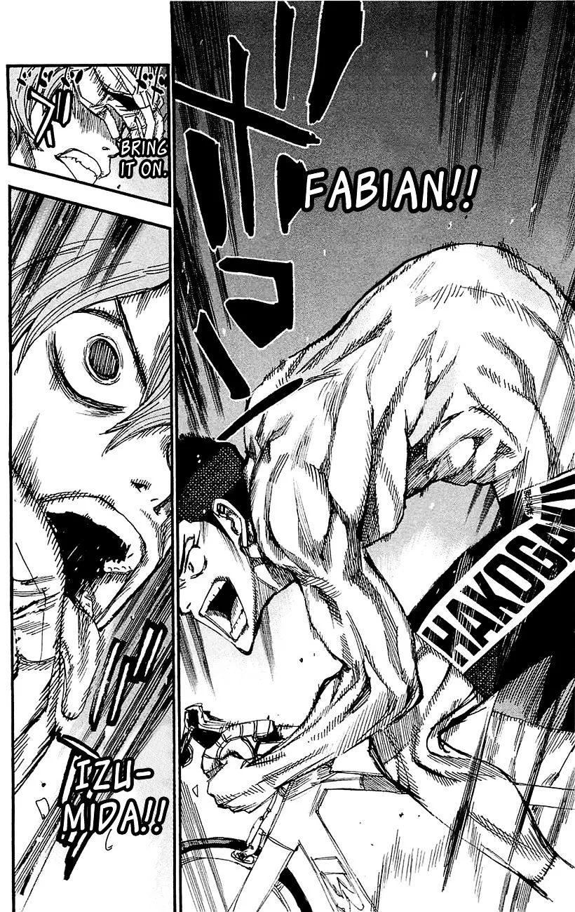 Yowamushi Pedal Chapter 258 page 4