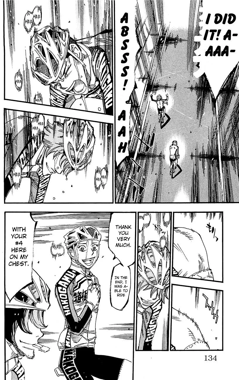 Yowamushi Pedal Chapter 258 page 20