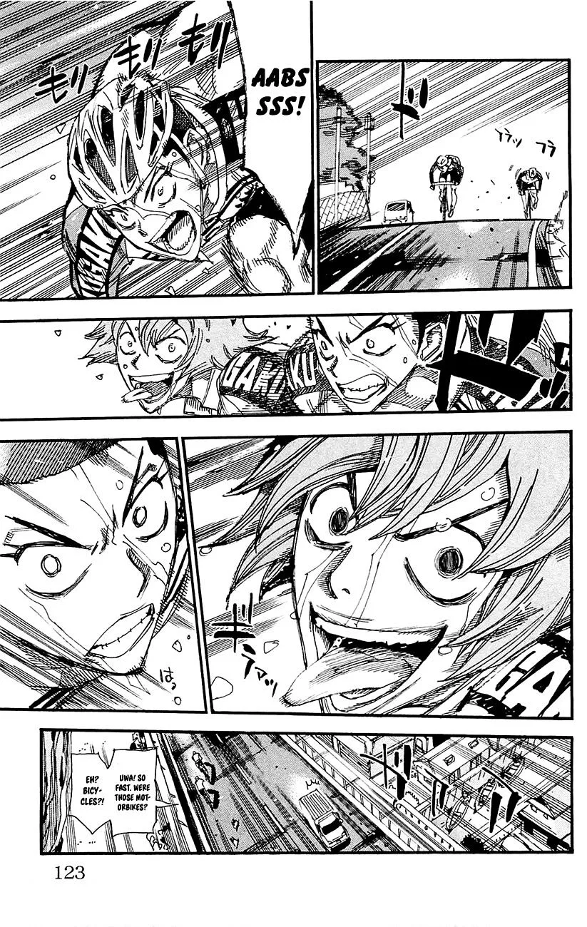 Yowamushi Pedal Chapter 258 page 10