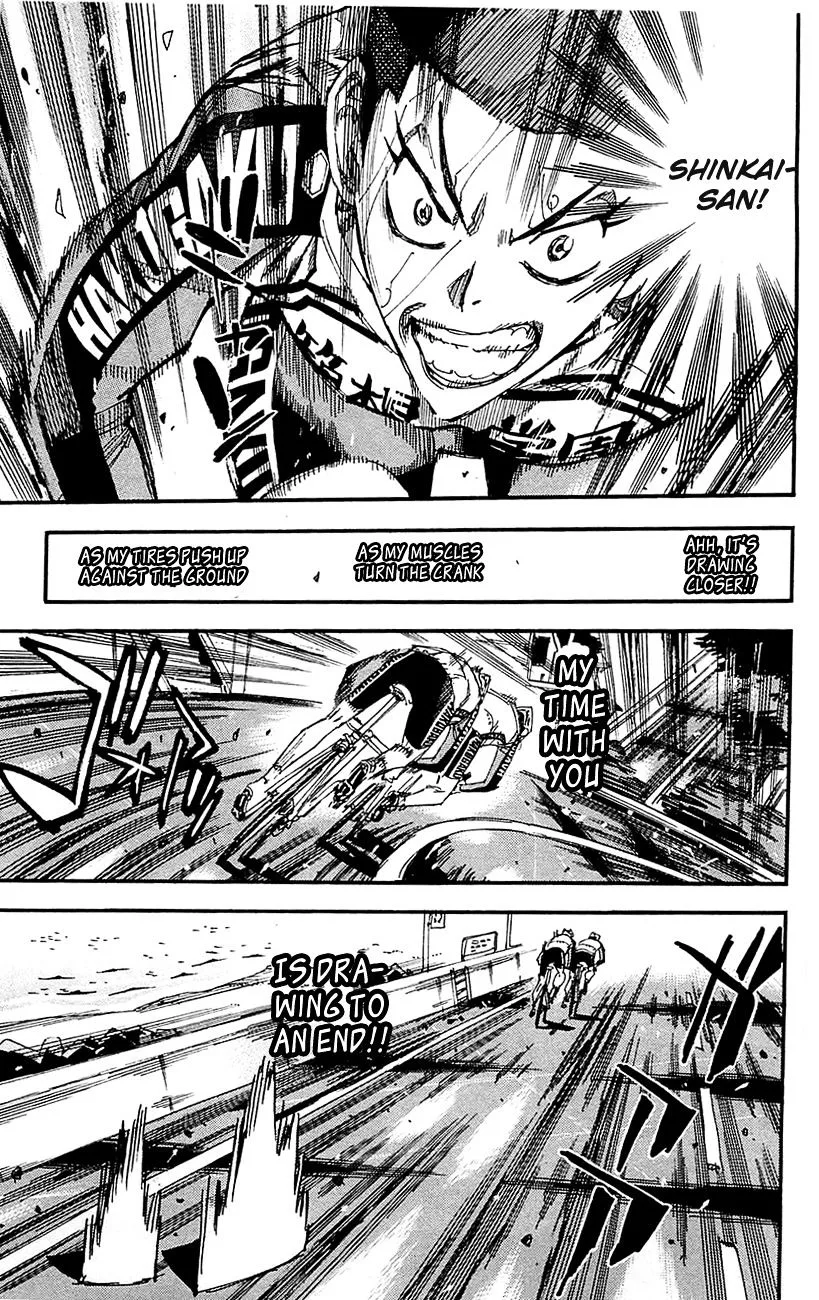 Yowamushi Pedal Chapter 258 page 14