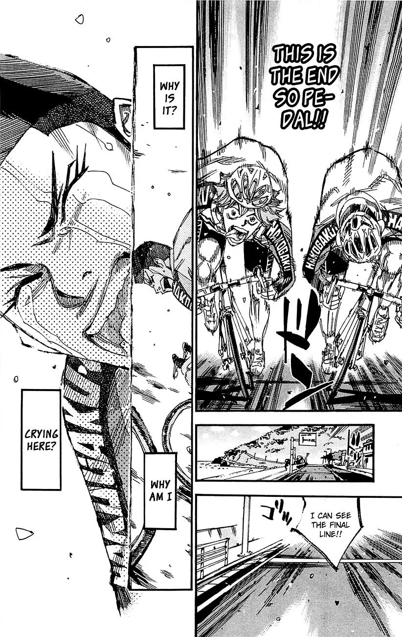 Yowamushi Pedal Chapter 258 page 17