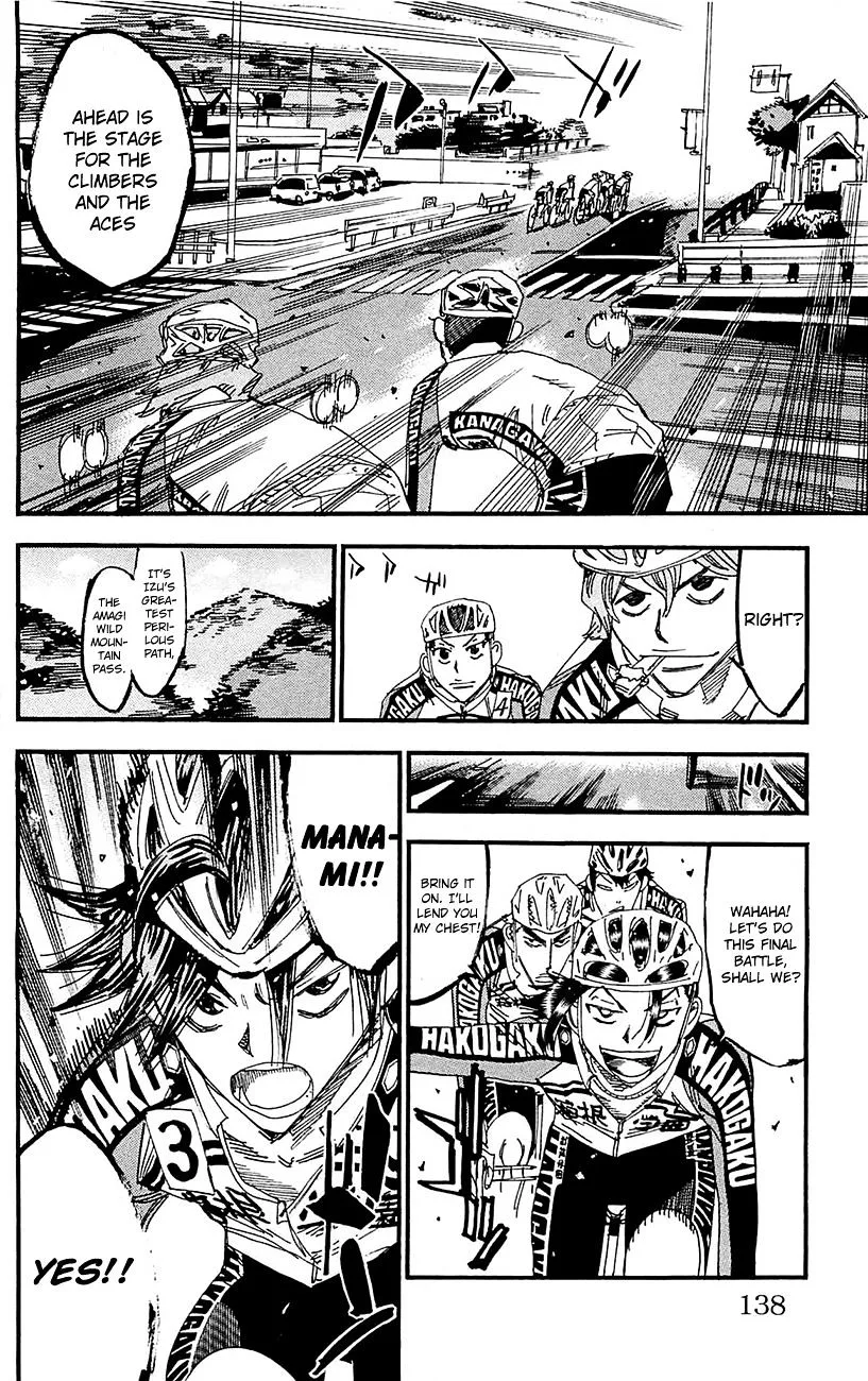 Yowamushi Pedal Chapter 258 page 23