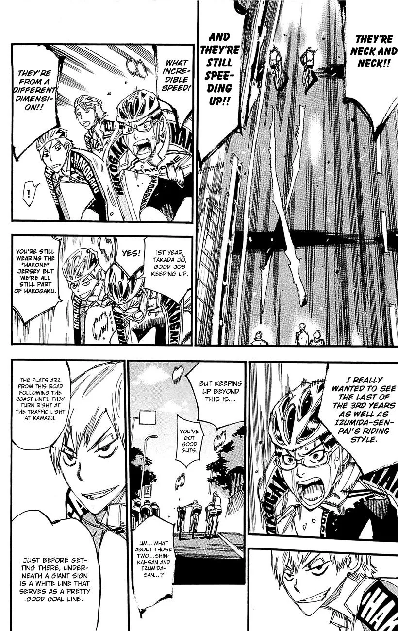 Yowamushi Pedal Chapter 258 page 7
