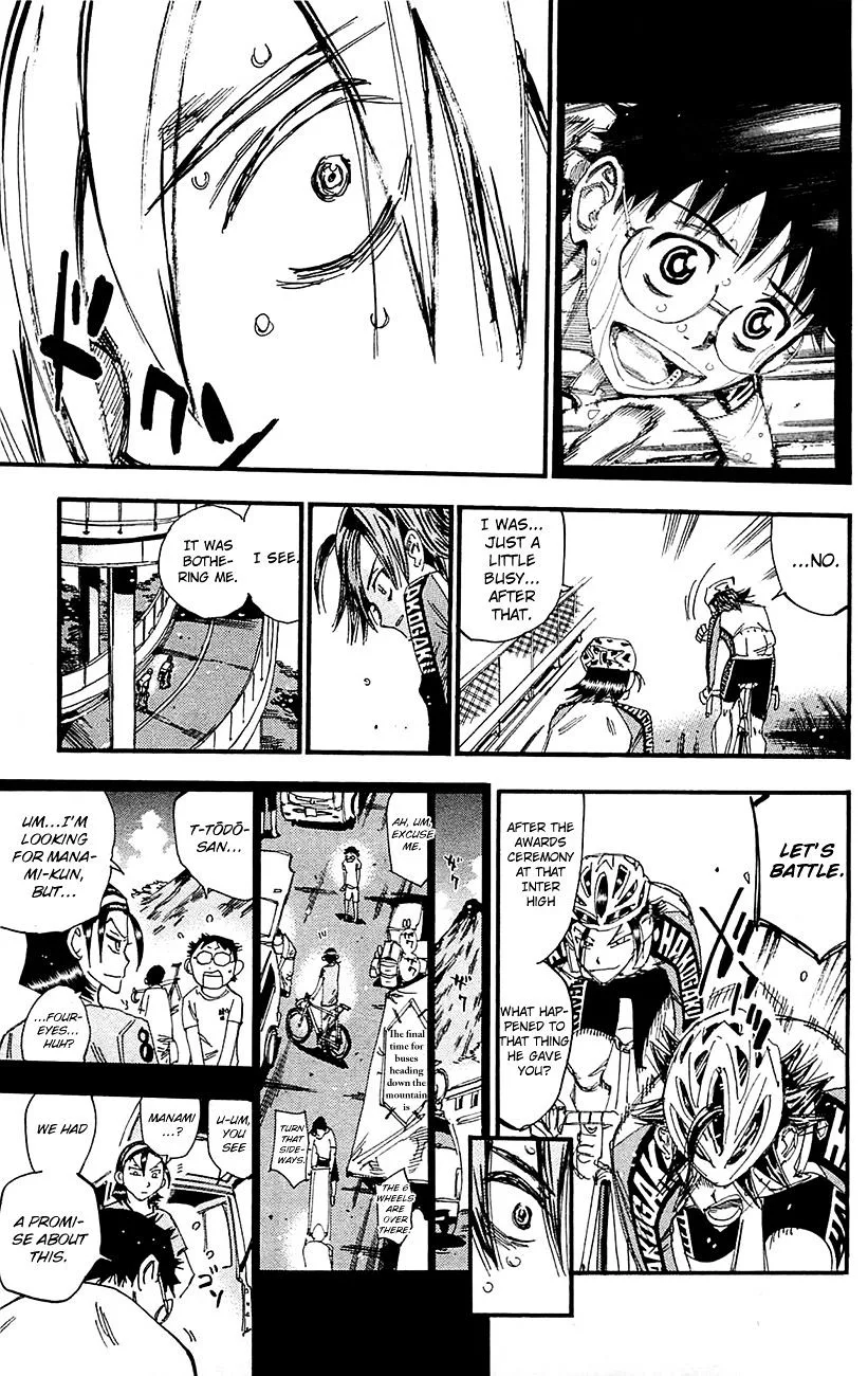Yowamushi Pedal Chapter 259 page 8