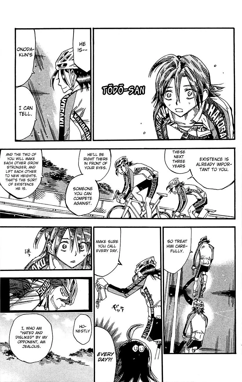 Yowamushi Pedal Chapter 259 page 14