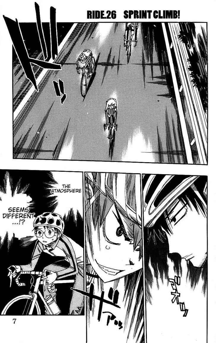 Yowamushi Pedal Chapter 26 page 7