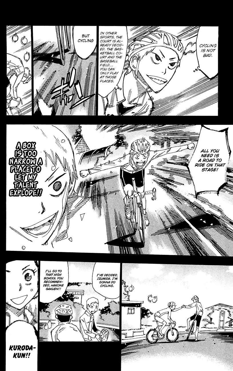 Yowamushi Pedal Chapter 260 page 7