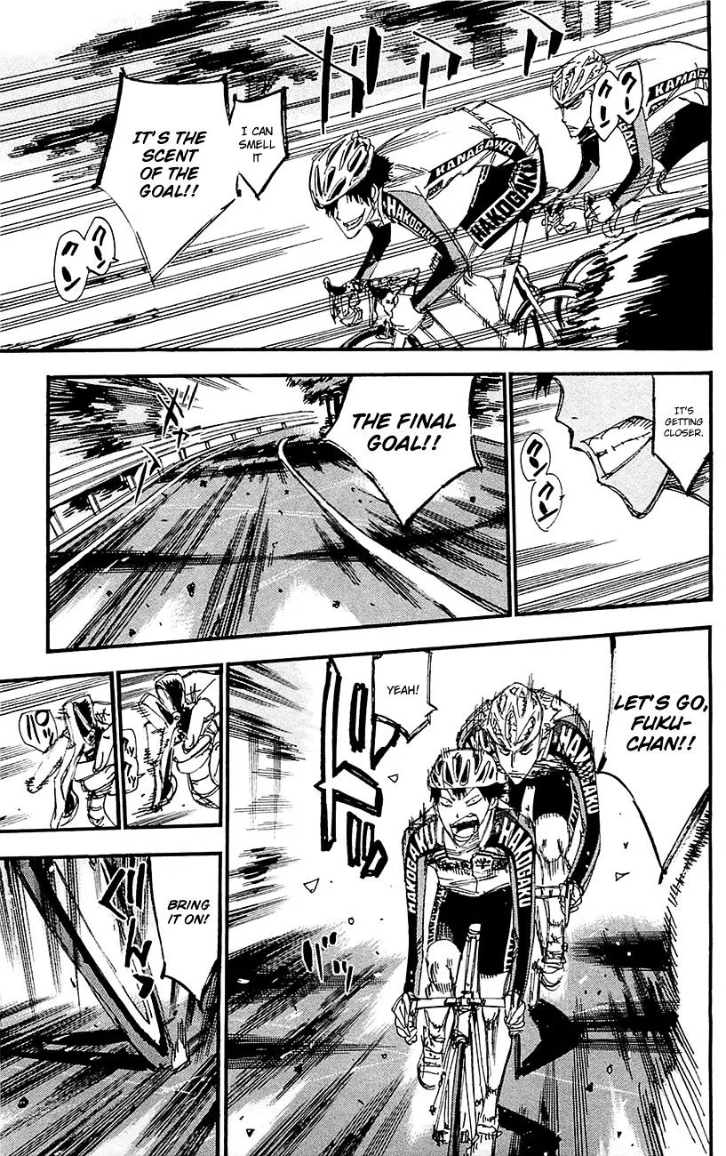 Yowamushi Pedal Chapter 260 page 16