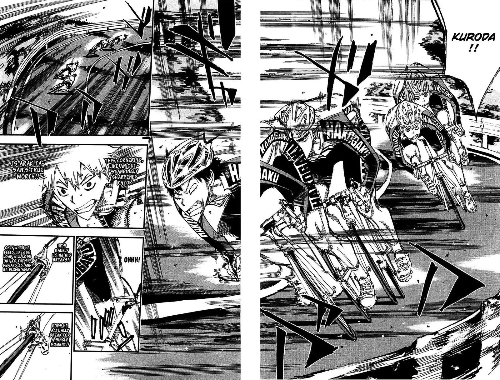 Yowamushi Pedal Chapter 260 page 17