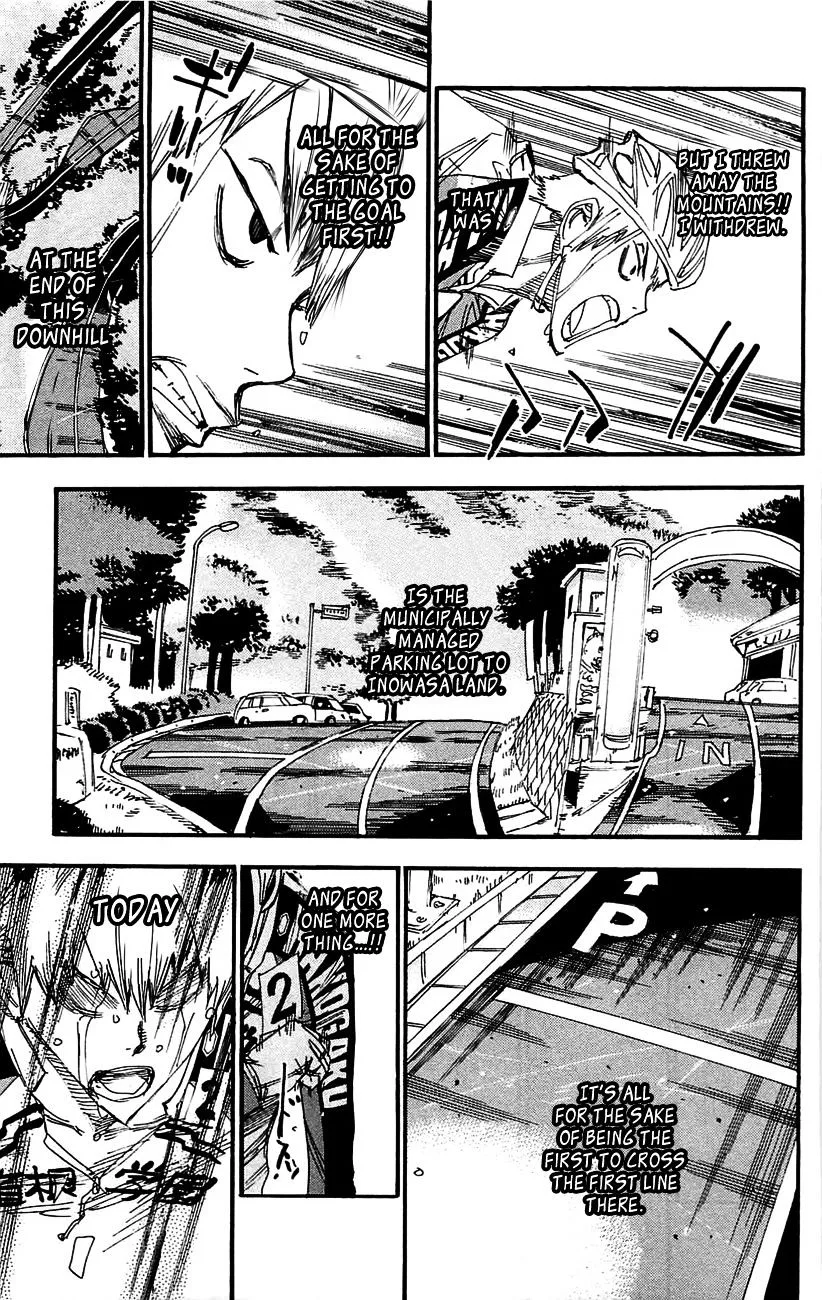 Yowamushi Pedal Chapter 260 page 19