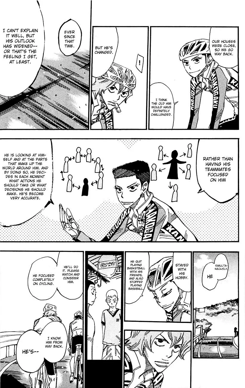 Yowamushi Pedal Chapter 260 page 21