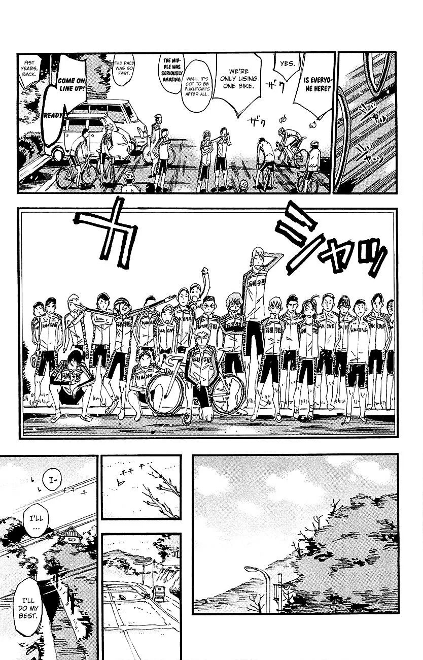 Yowamushi Pedal Chapter 261 page 18