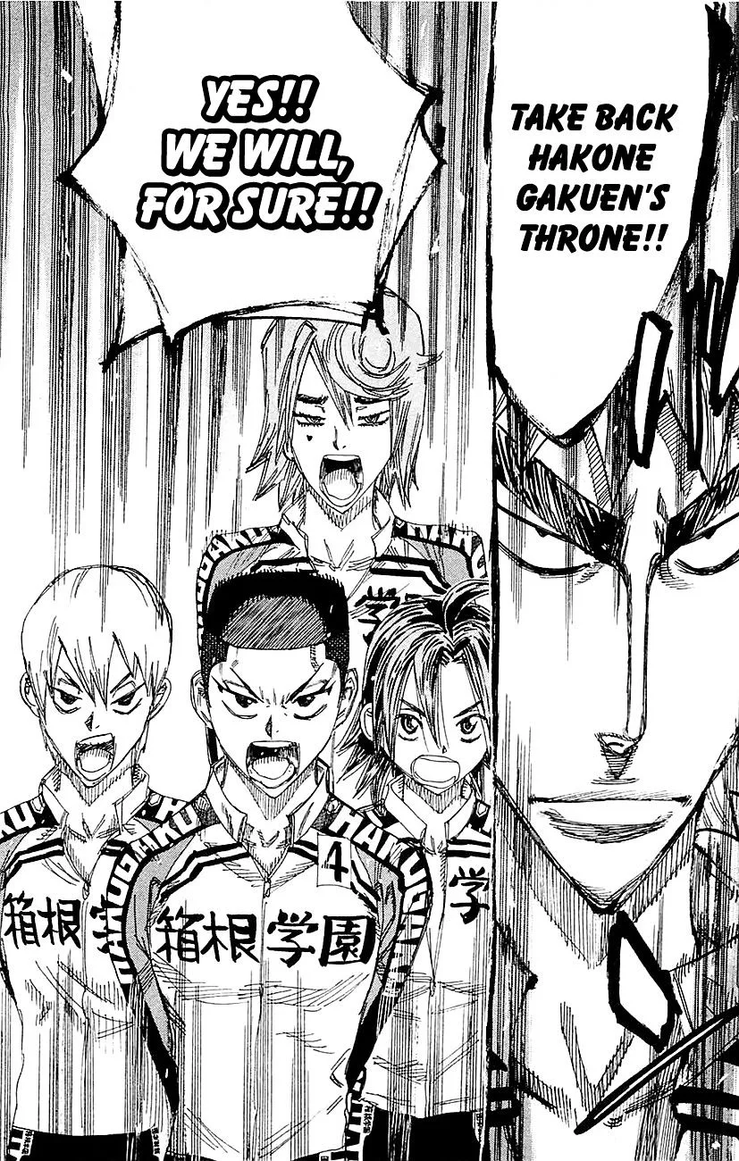 Yowamushi Pedal Chapter 261 page 17