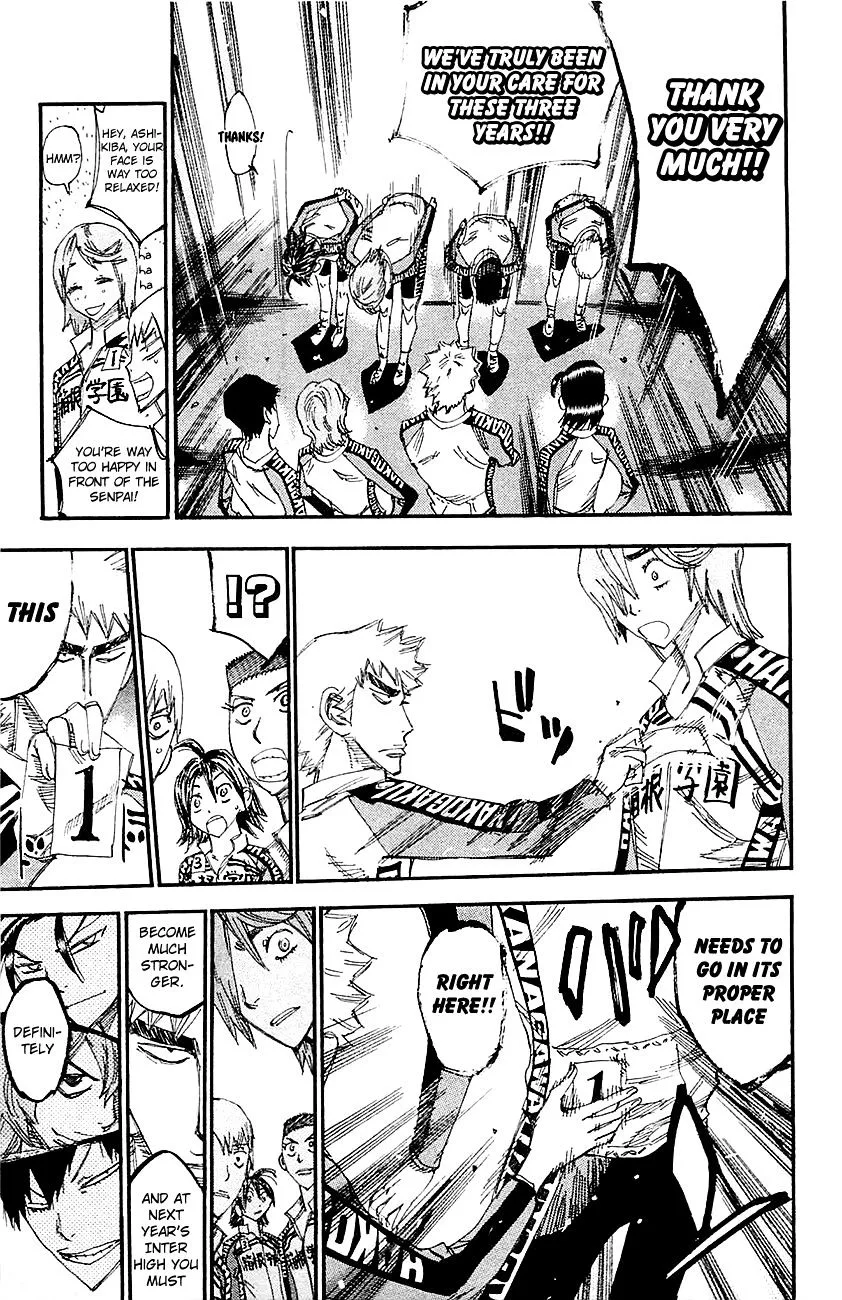 Yowamushi Pedal Chapter 261 page 16