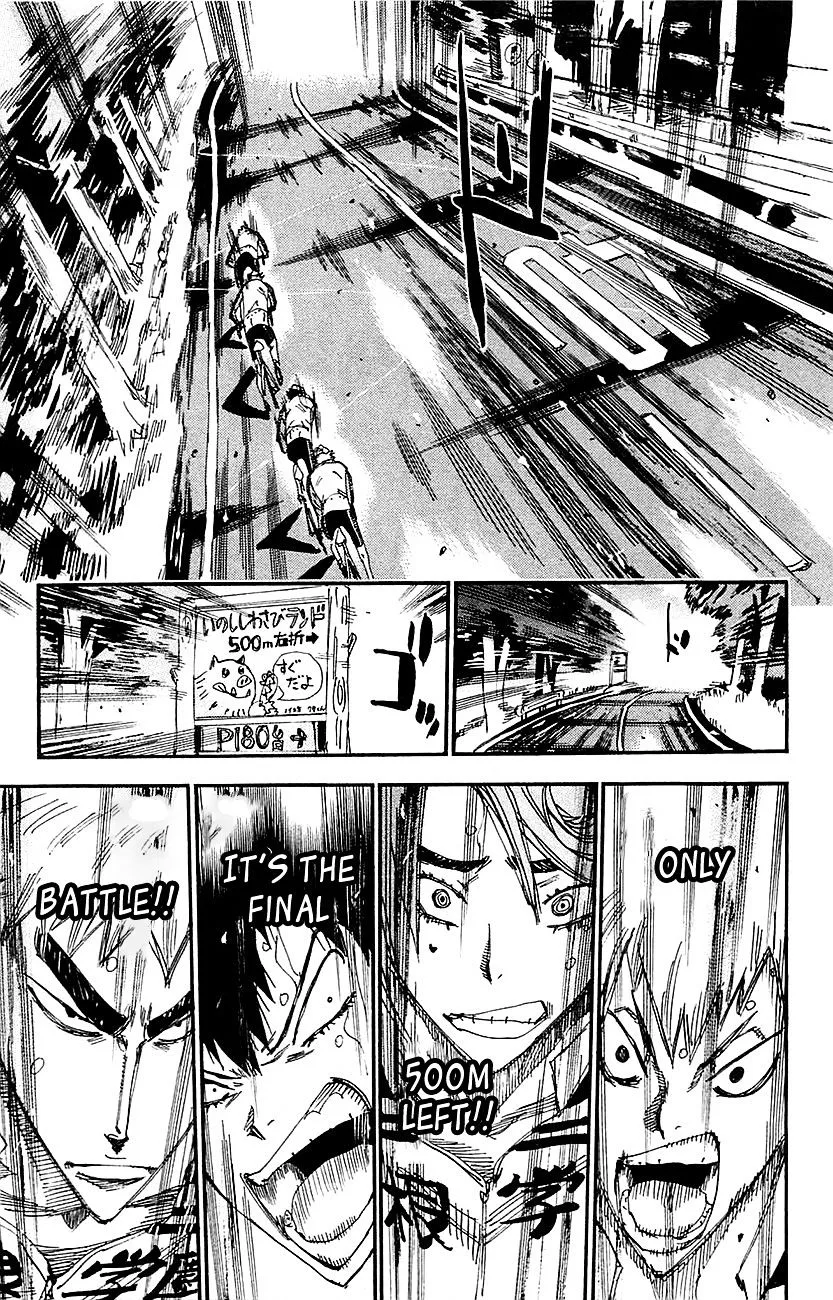 Yowamushi Pedal Chapter 261 page 5