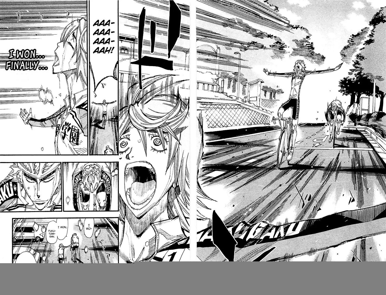 Yowamushi Pedal Chapter 261 page 14
