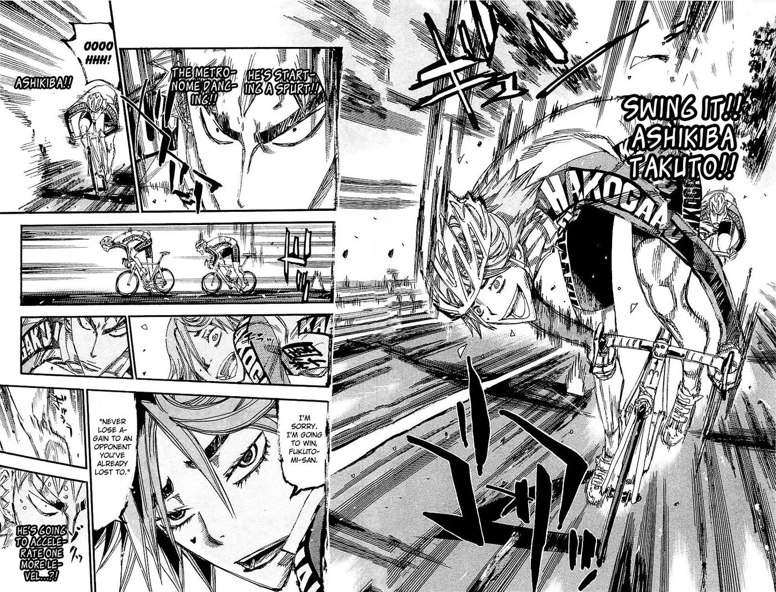 Yowamushi Pedal Chapter 261 page 12