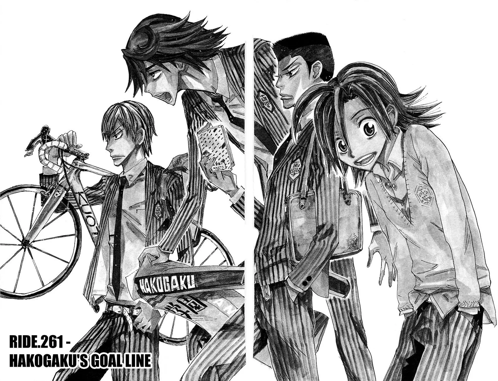 Yowamushi Pedal Chapter 261 page 4