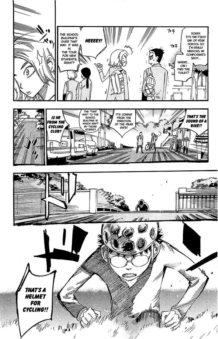 Yowamushi Pedal Chapter 262 page 3