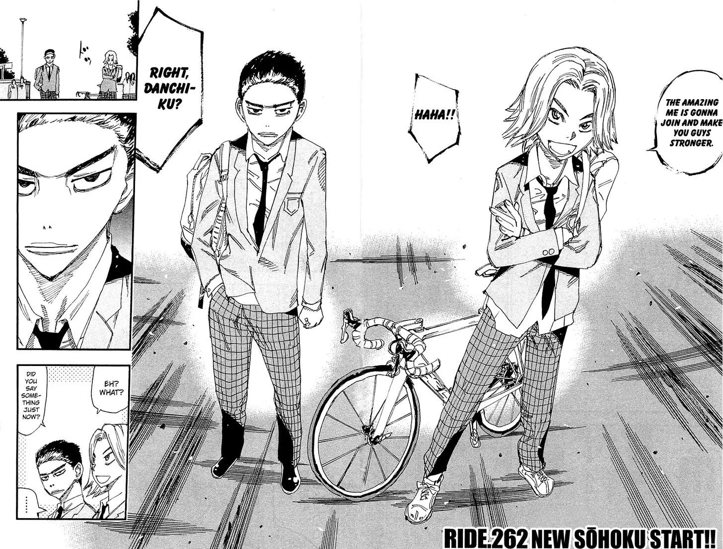 Yowamushi Pedal Chapter 262 page 2