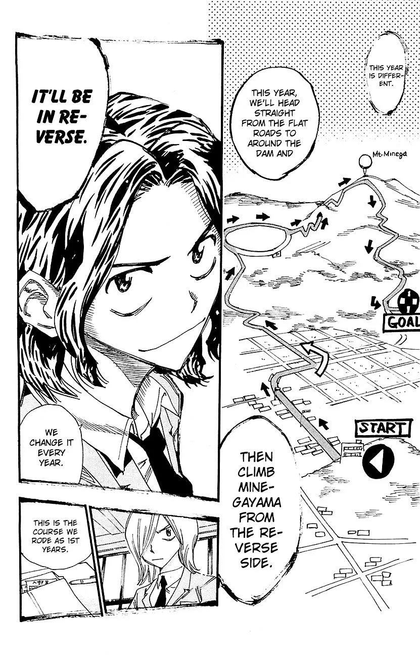 Yowamushi Pedal Chapter 263 page 8