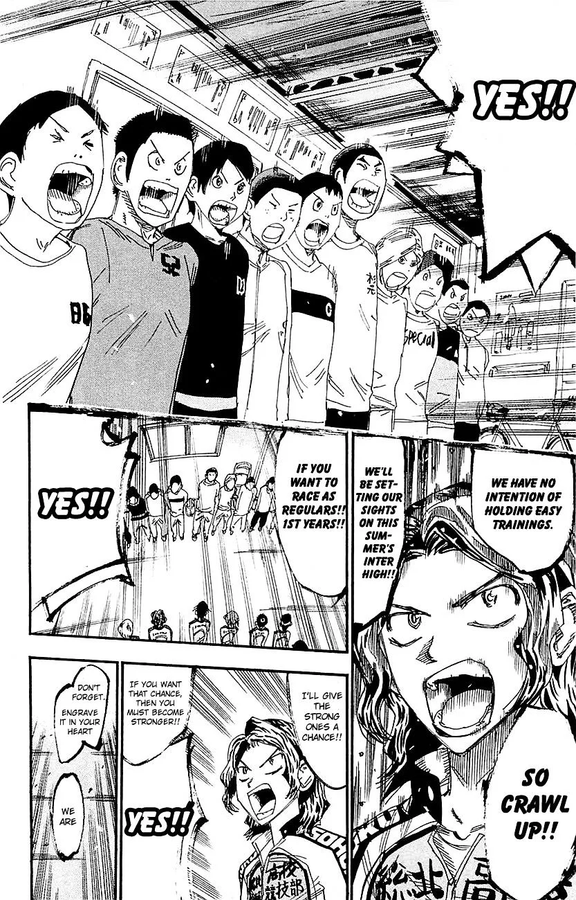 Yowamushi Pedal Chapter 263 page 15