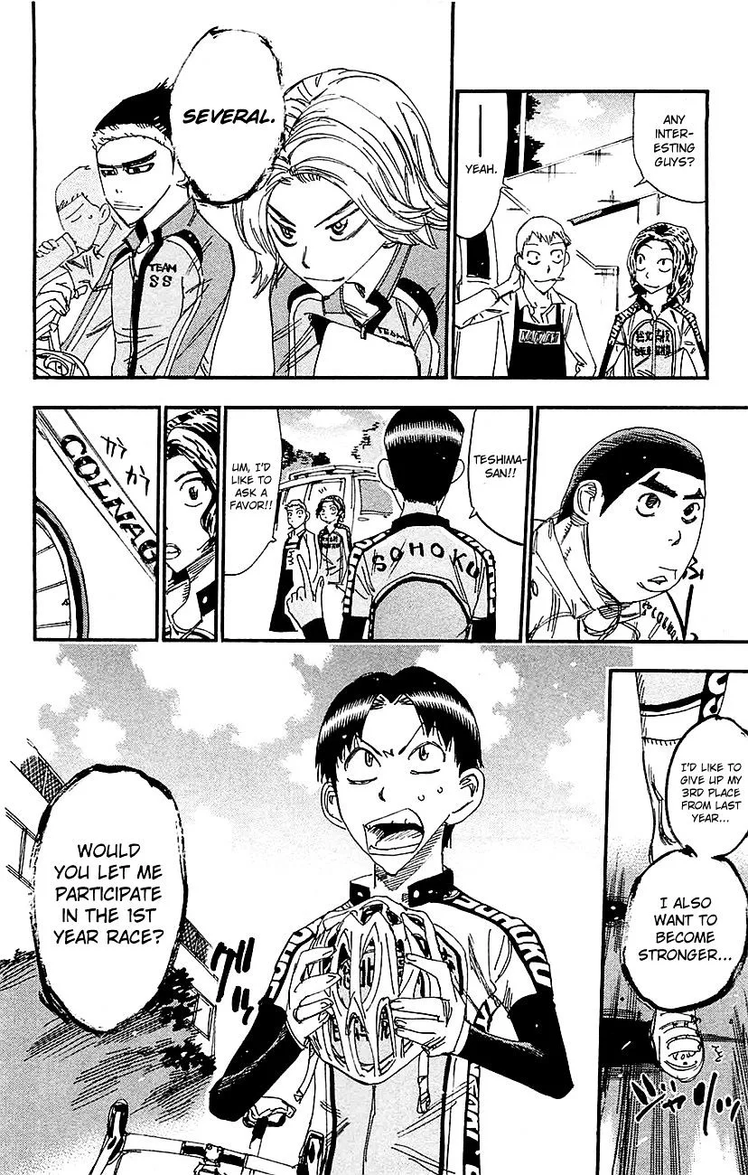 Yowamushi Pedal Chapter 263 page 18