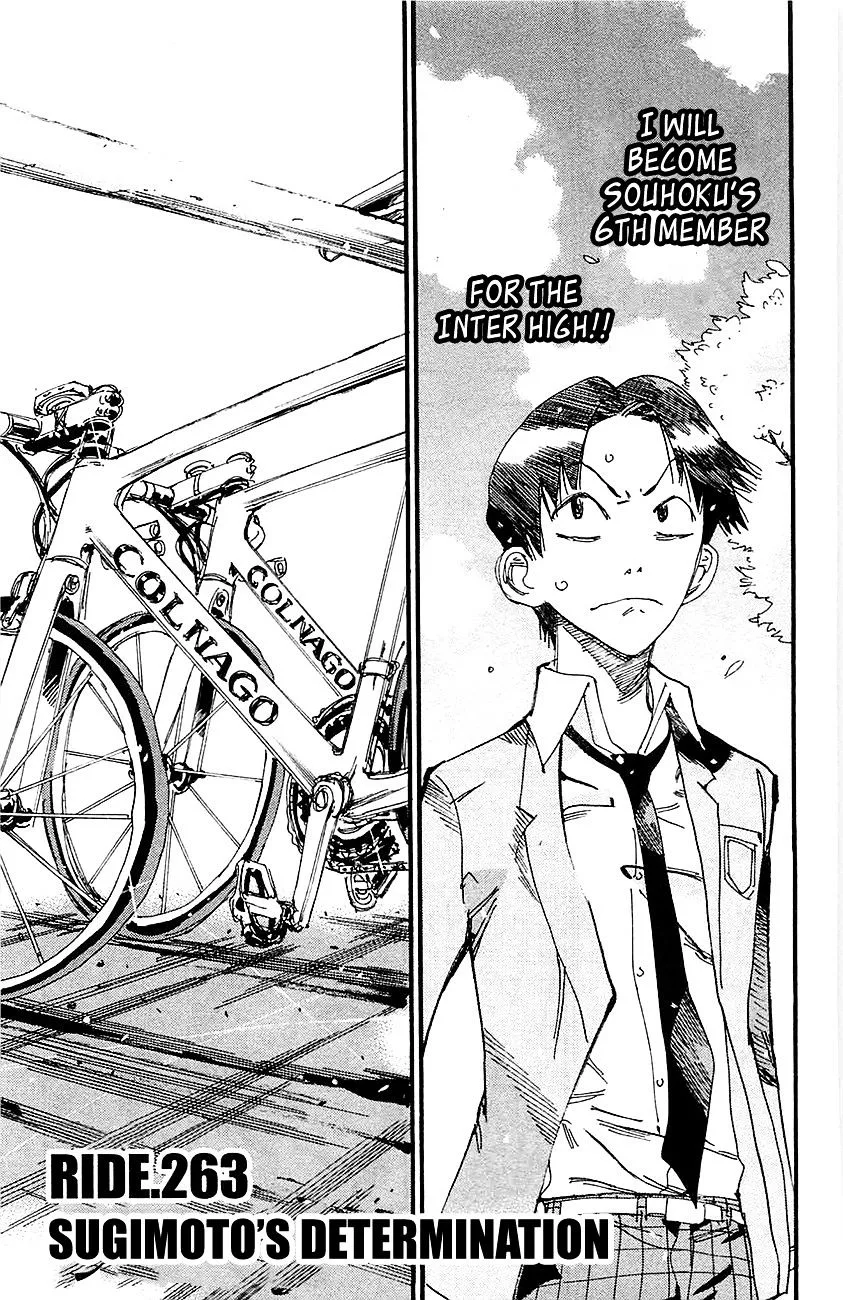 Yowamushi Pedal Chapter 263 page 5