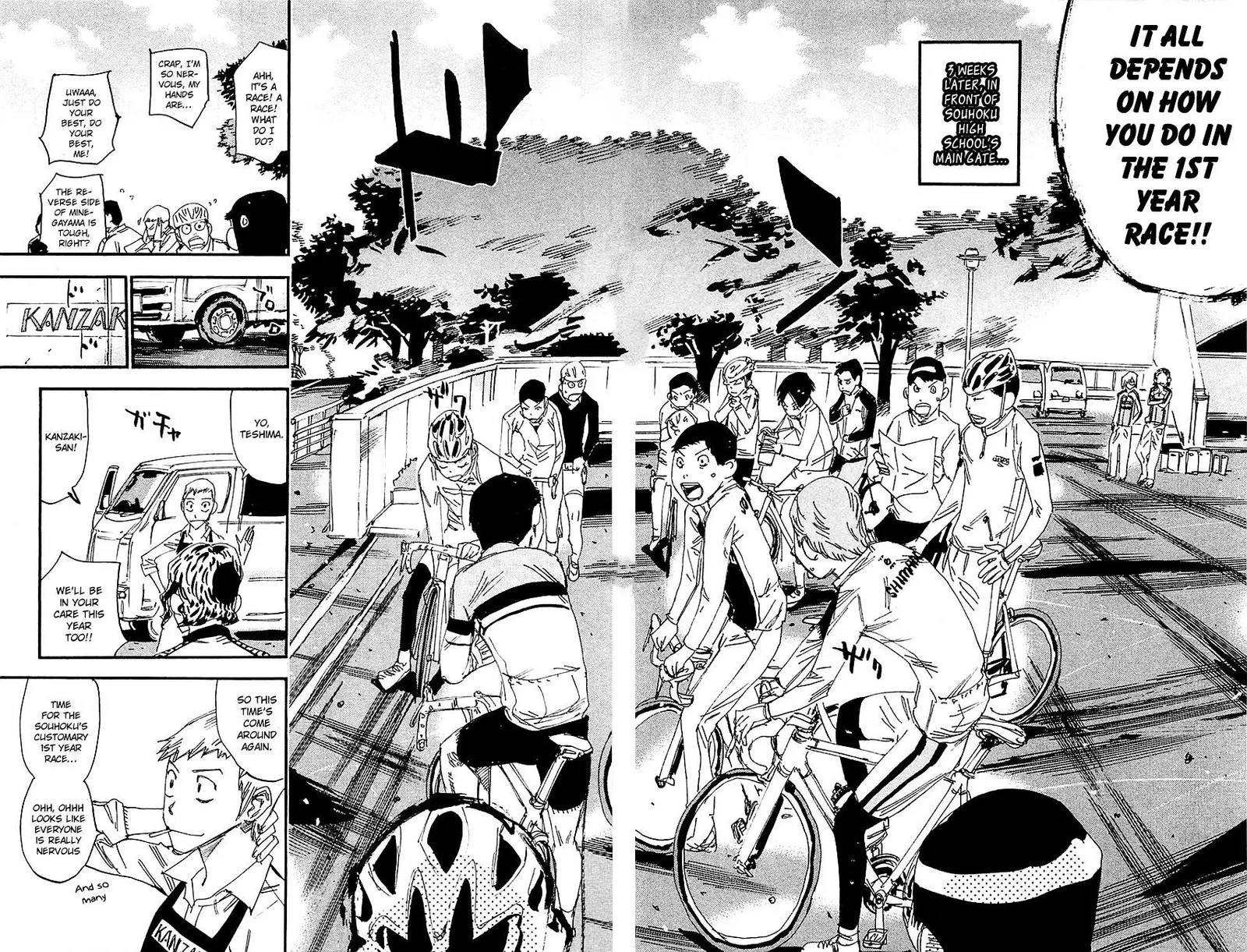 Yowamushi Pedal Chapter 263 page 17