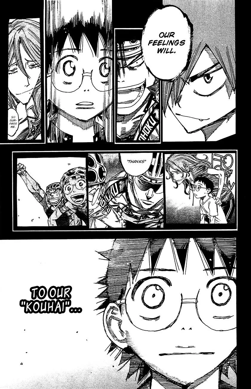 Yowamushi Pedal Chapter 264 page 8
